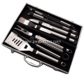 6 PCS BBQ Tools With Aluminum Case